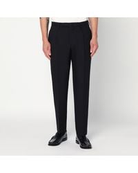 Santaniello - Regular Wool Pants - Lyst