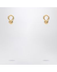 Bottega Veneta - Plated Sterling Knot Earrings - Lyst