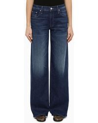 Mother - Jeans The Down Low Spinner Heel - Lyst