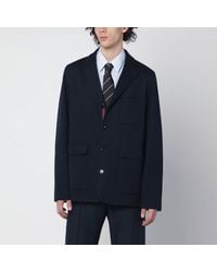 Gucci - Single-Breasted Cotton Jersey Jacket - Lyst