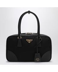 Prada - Bauletto medium re-edition 1978 in re-nylon e saffiano - Lyst