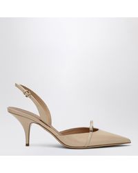 Ferragamo - Powdery Slingback With Mini Bow - Lyst