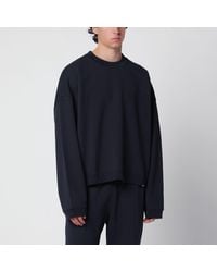 Represent - Midnight Cotton Crewneck Sweatshirt - Lyst