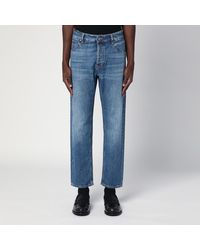 PT Torino - Jeans dritto effetto slavato - Lyst