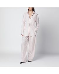 ANDAMANE - Ivory Wendela Oversized Suit - Lyst