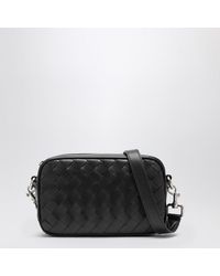 Bottega Veneta - Mini Sac Camera Bag Intrecciato Noir - Lyst