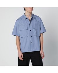 Sacai - Light Striped Cotton Shirt - Lyst