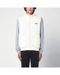 A.P.C. - Fleece Zipped Waistcoat - Lyst
