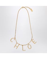 Chloé - Letters Necklace - Lyst
