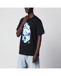 A Bathing Ape - Tshirt With/Light Camouflage Print - Lyst