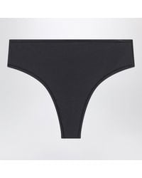 Skims - Schwarzer String Aus Stretch-Material - Lyst