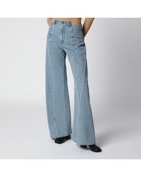 Maison Margiela - Stonewashed Straight-Leg Denim Jeans - Lyst