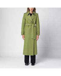 Harris Wharf London - Wool Coat With Belt - Lyst