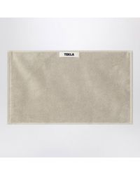 Tekla - Greige Guest Towel 30X50 Cm - Lyst