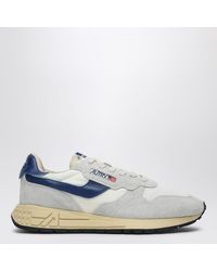 Autry - Sneaker Reelwind Low Weiß/Blau - Lyst