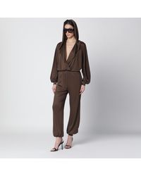 ANDAMANE - Grace Knit Set In Chocolate - Lyst