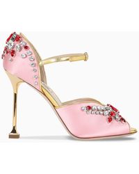 nike air max jewell trainers in pastel pink leather