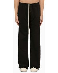 Rick Owens - Wide Trousers With Metal Buttons - Lyst