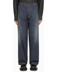 Maison Margiela - Straight Jeans With Americana Wash - Lyst
