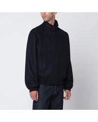Prada - Giacca con zip in lana e cashmere - Lyst