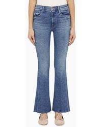 Mother - Jeans the weekender fray in denim - Lyst