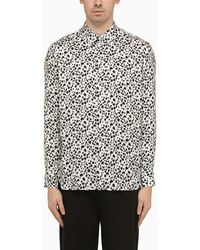 PT Torino - Viscose Striped Shirt - Lyst