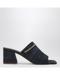 MARIA LUCA - Messalina Denim Sandals - Lyst