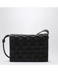 Bottega Veneta - Orto Intrecciato Calf Leather Messenger Bag - Lyst