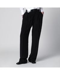 Maison Margiela - Pants With Tape-Detail Waistband - Lyst