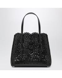Alaïa - Alaia Mina 25 Calfskin Leather Tote Bag - Lyst