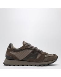 Brunello Cucinelli - Torba Leather Sneakers - Lyst