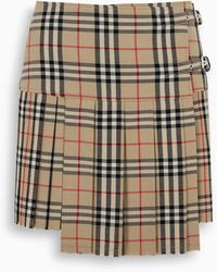 burberry mini skirt womens