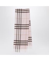 Burberry - Scarf With Check Pattern - Lyst