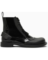 Loewe - Campo Lace-up Boots - Lyst