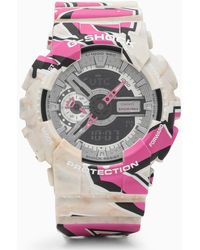 G-Shock - G-shock Ga-110ss-1a Multicolour Watch - Lyst