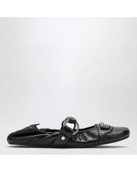 Balenciaga - City Ballet Flats - Lyst