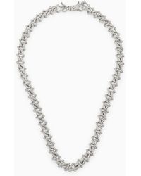 Emanuele Bicocchi - Silver 925 Chain Necklace With Arabesques - Lyst