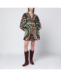 FARM Rio - Heart Deco Mini Dress - Lyst