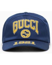 Gucci - Cappellino Da Baseball In Cotone - Lyst