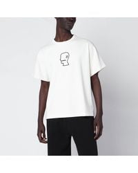 Brain Dead - T-Shirt With Embroidered Logo - Lyst