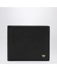 Tom Ford - T-Line Bi-Fold Leather Wallet - Lyst