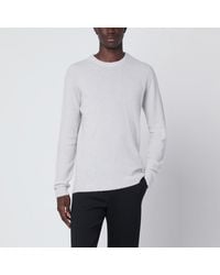 Roberto Collina - Pull Couleur Glace En Mélange Cachemire - Lyst