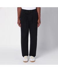 Department 5 - Schwarze Hose Aus Baumwolle - Lyst