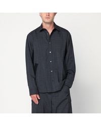 Sacai - Plaid Wool Shirt Jacket - Lyst