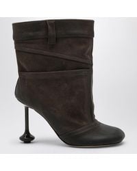 Loewe - Stivaletto toy in pelle scamosciata - Lyst