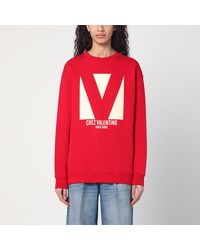 Valentino - Sweatshirt With Chez Print - Lyst