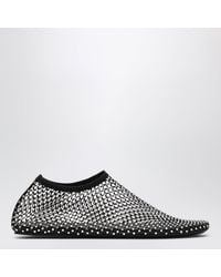 Christopher Esber - Minette Slip-On Mesh Ballet Flats With Crystals - Lyst