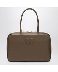 Miu Miu - Beau Large Tasche Aus Leder - Lyst