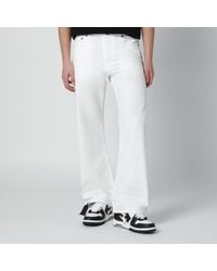 Off-White c/o Virgil Abloh - Trousers With Logo - Lyst