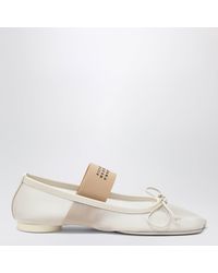 MM6 by Maison Margiela - Numeric Anatomic Ballet Flats - Lyst